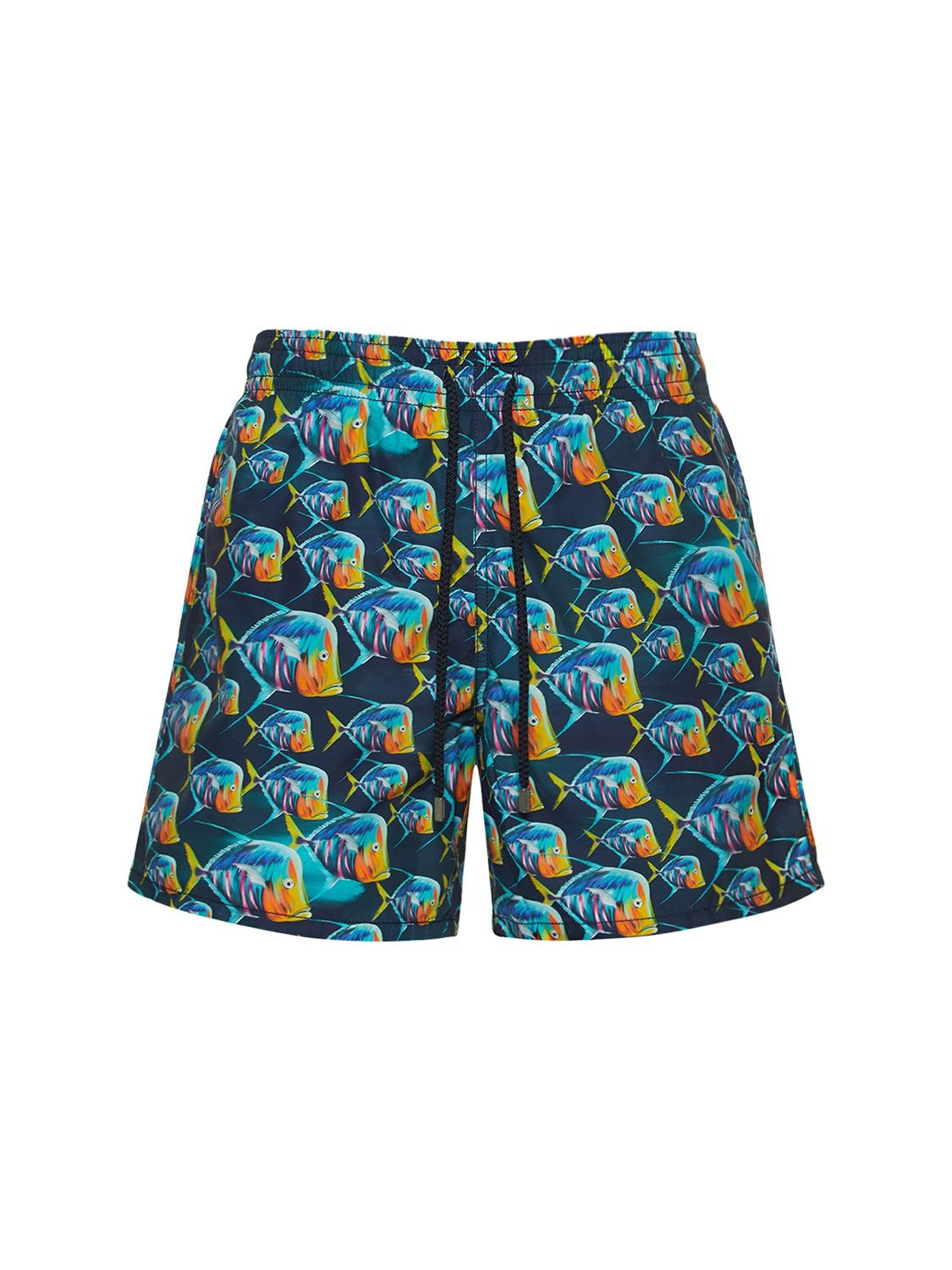 VILEBREQUIN MOOREA PRINT NYLON TWILL SWIM SHORTS