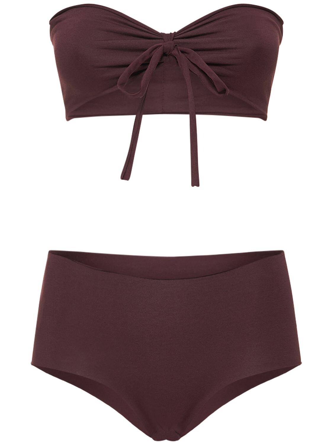 ISOLE & VULCANI Seamless Cotton Jersey Bikini