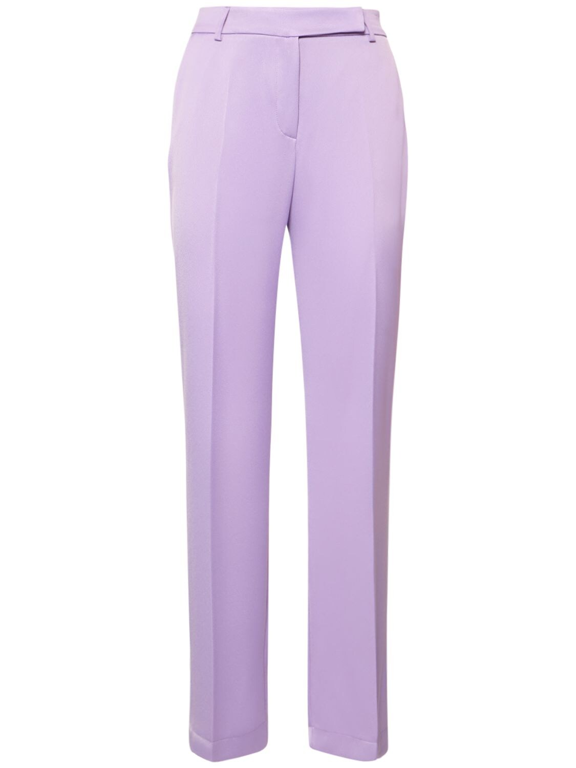 Hebe Studio Lilac Viscose The Lover Pants In Lilac