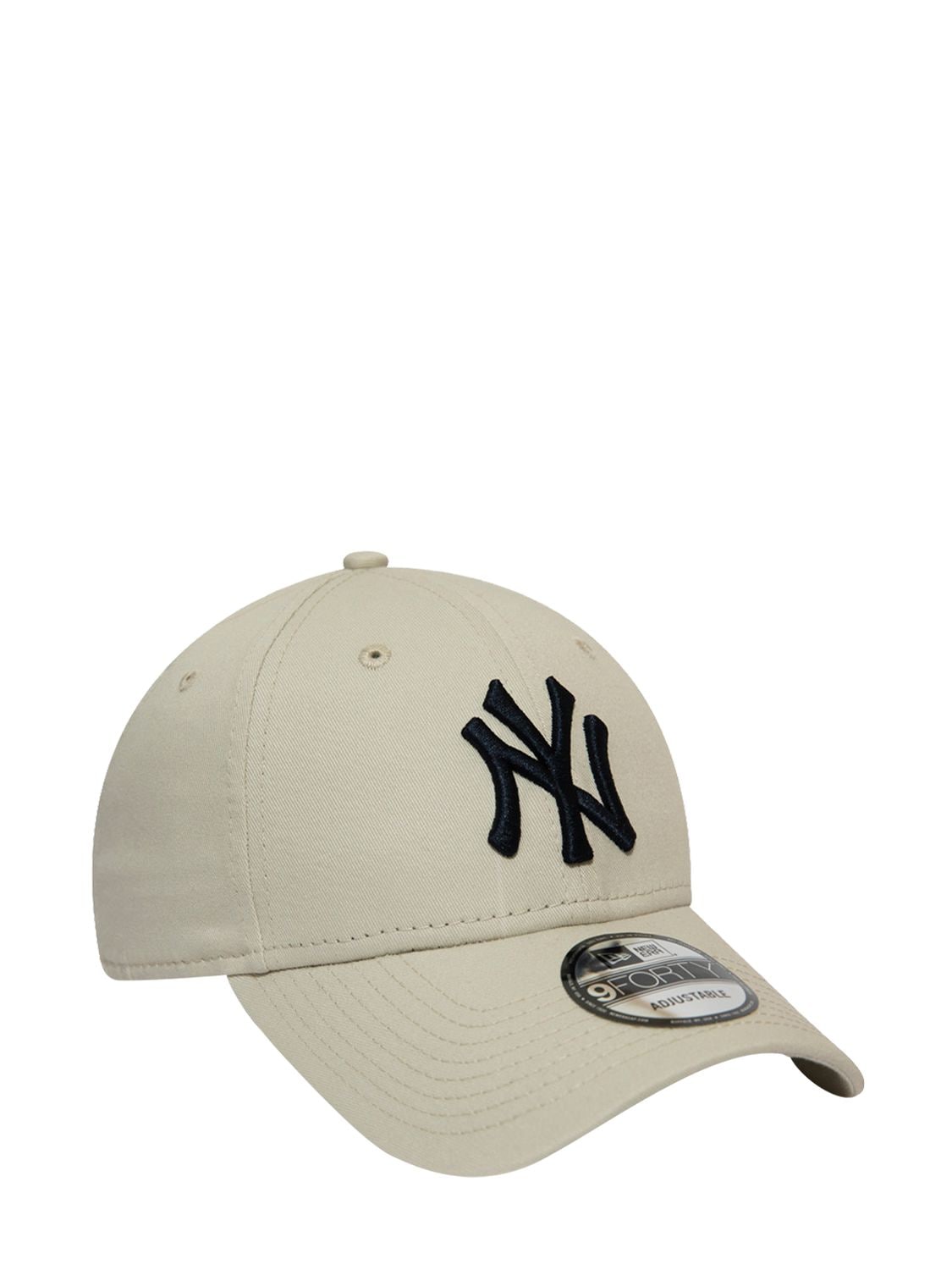 New Era 9forty League Ny Yankees Cotton Cap In Beige