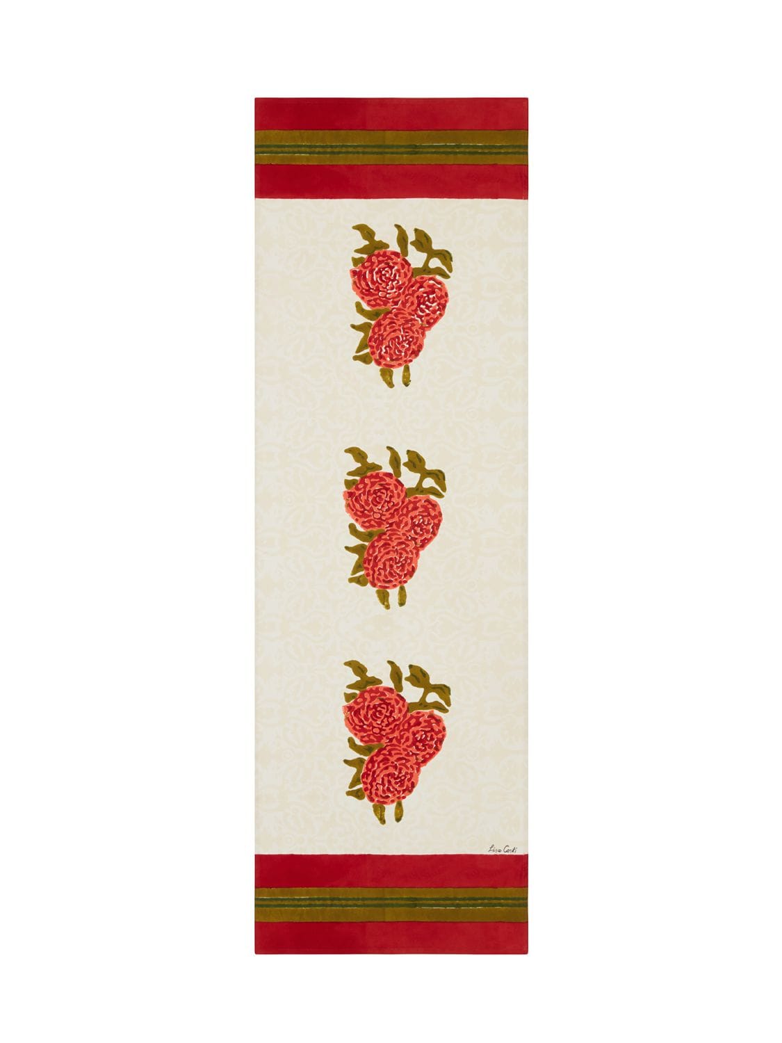 Image of Leopard Bouquet Red Runner