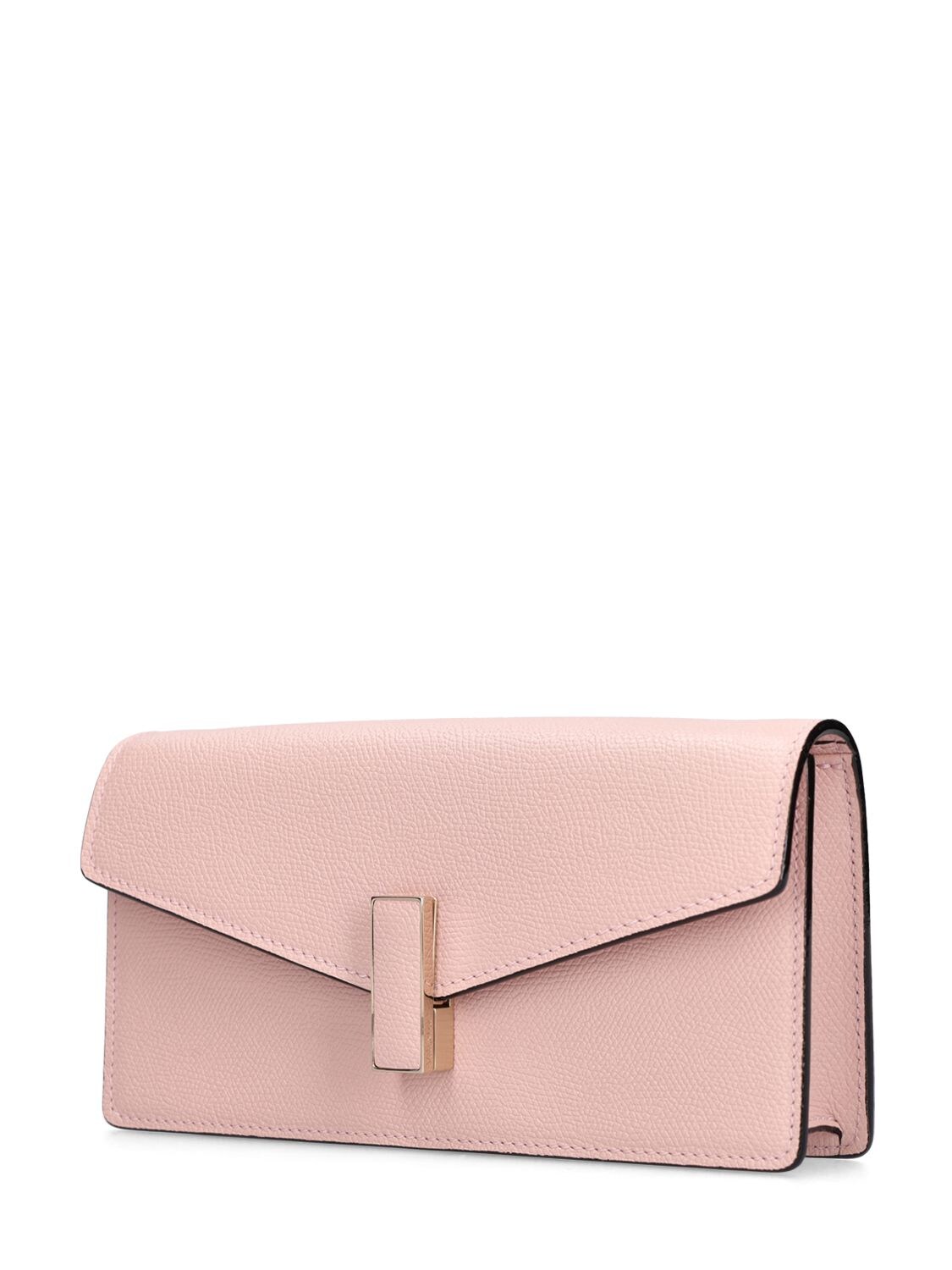 Shop Valextra New Iside Clutch W/chain In Peonia