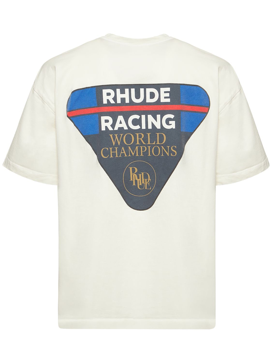 RHUDE Race Patch Printed T-shirt | Smart Closet