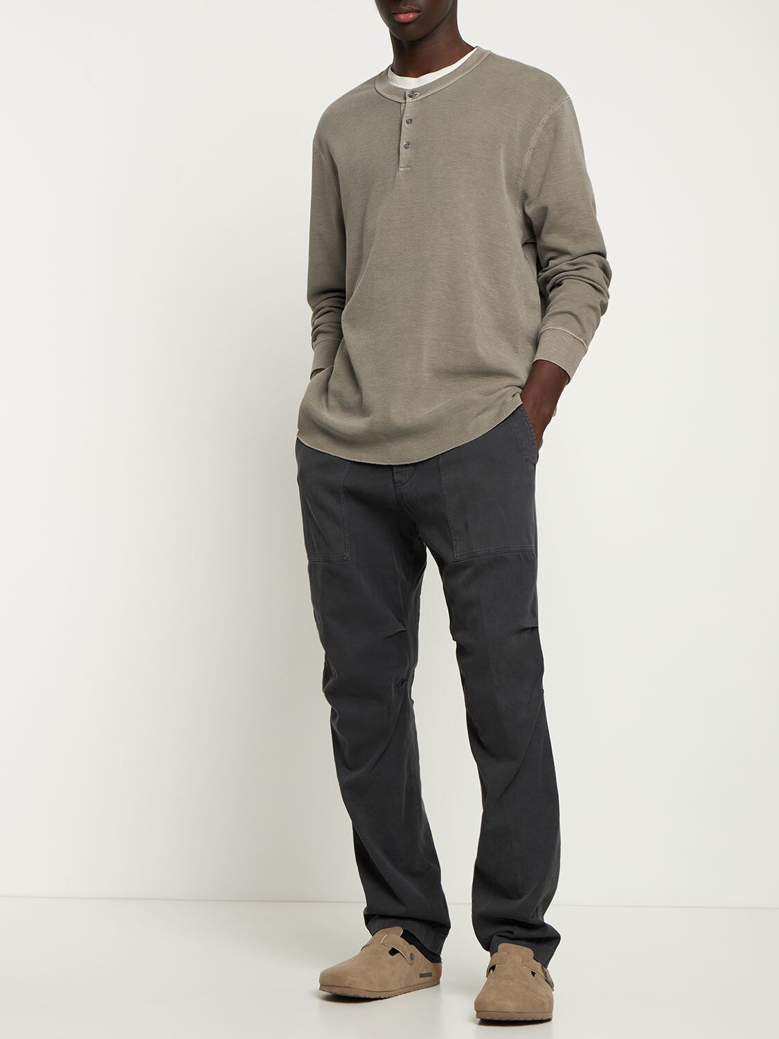 JAMES PERSE COTTON UTILITY PANTS 