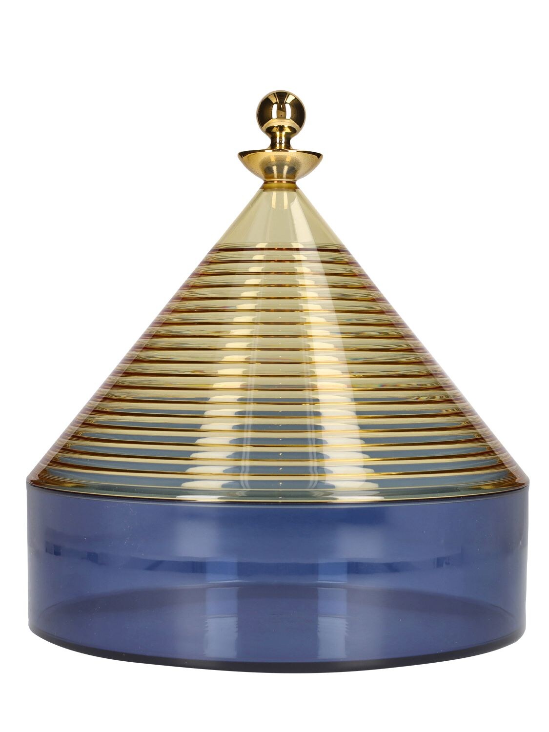 Kartell Trullo Container In Blue,yellow