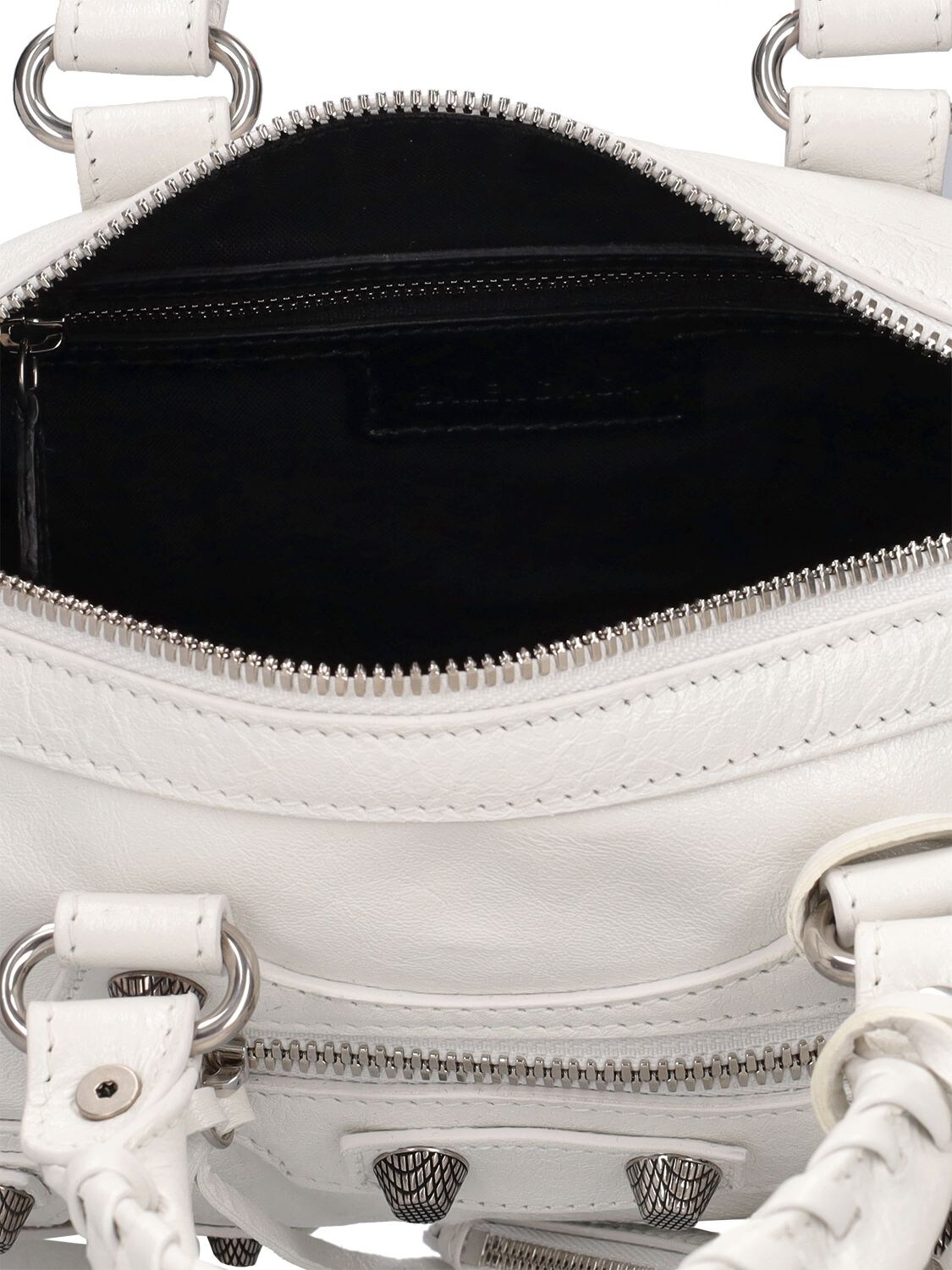 Women's Le Cagole Mini Duffle Bag in Optic White