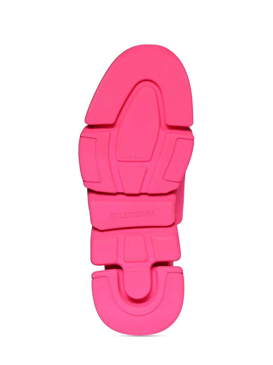 Shop Balenciaga 30mm Speed 2 Knit Slide Sandals In Hot Pink