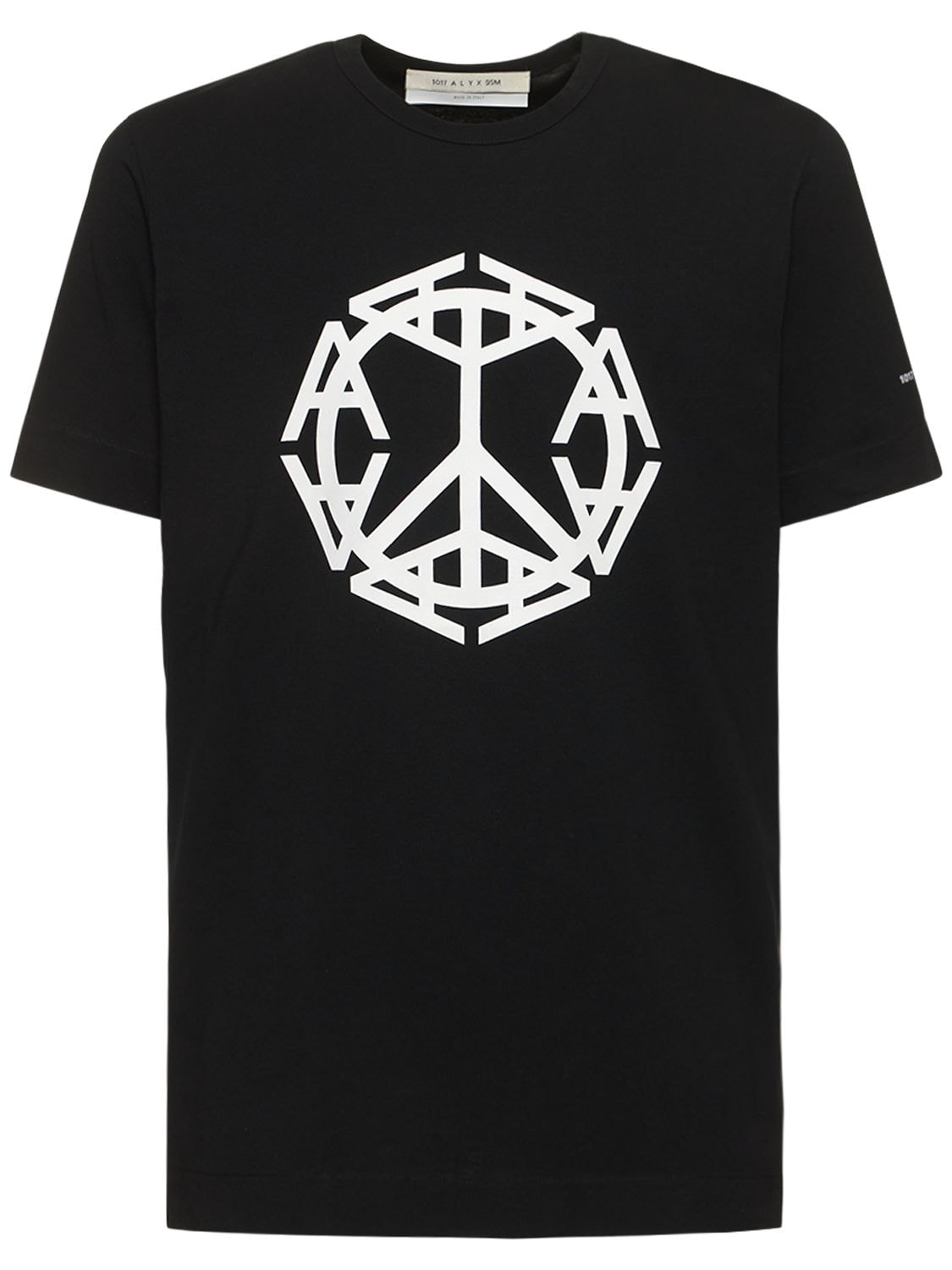 Peace Sign Print T-shirt – MEN > CLOTHING > T-SHIRTS