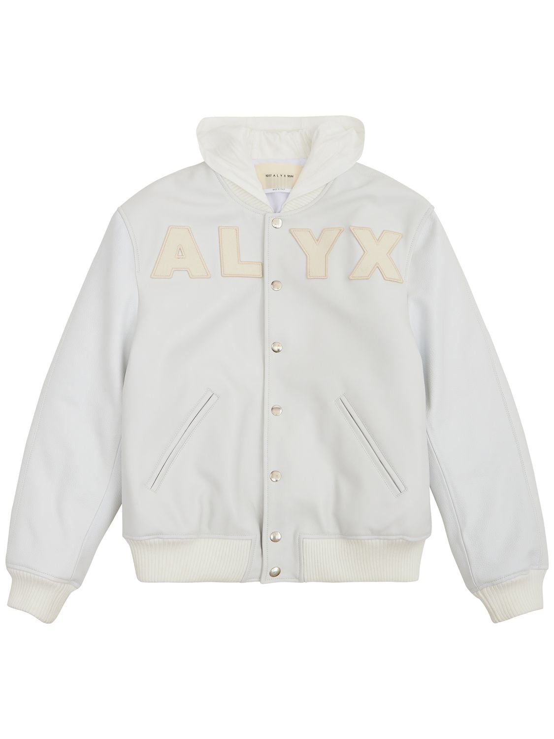 1017 ALYX 9SM, LEATHER PATCH LOGO VARSITY