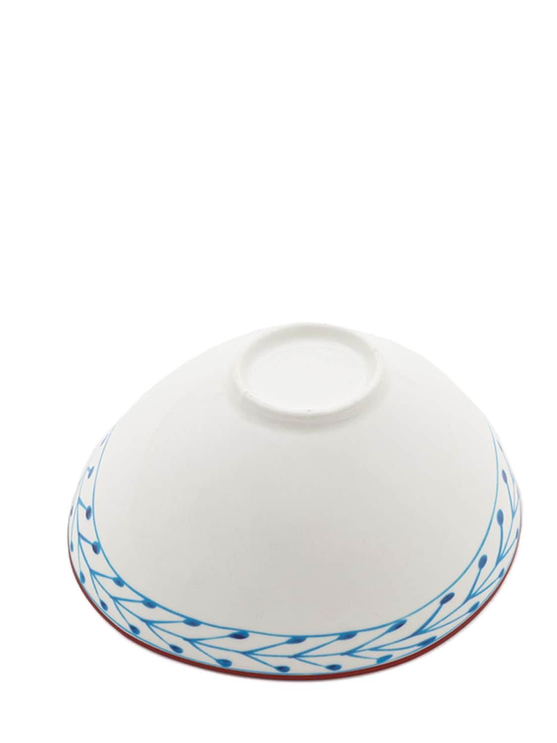 Shop Seletti Classics On Acid Fiori Bowl In White,blue