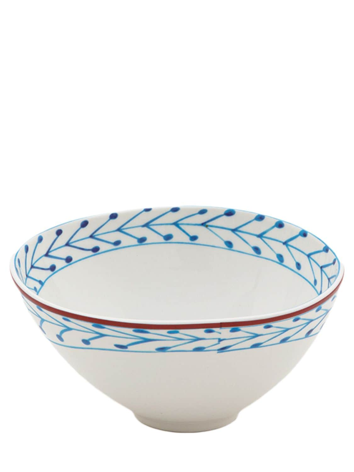 Shop Seletti Classics On Acid Fiori Bowl In White,blue