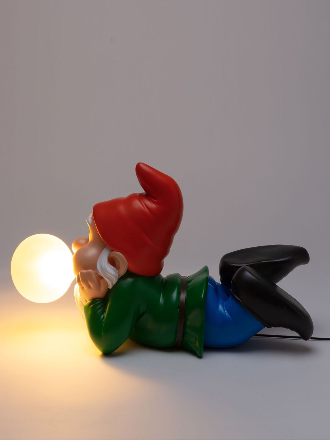 Shop Seletti Gummy Dreaming Table Lamp In Multicolor