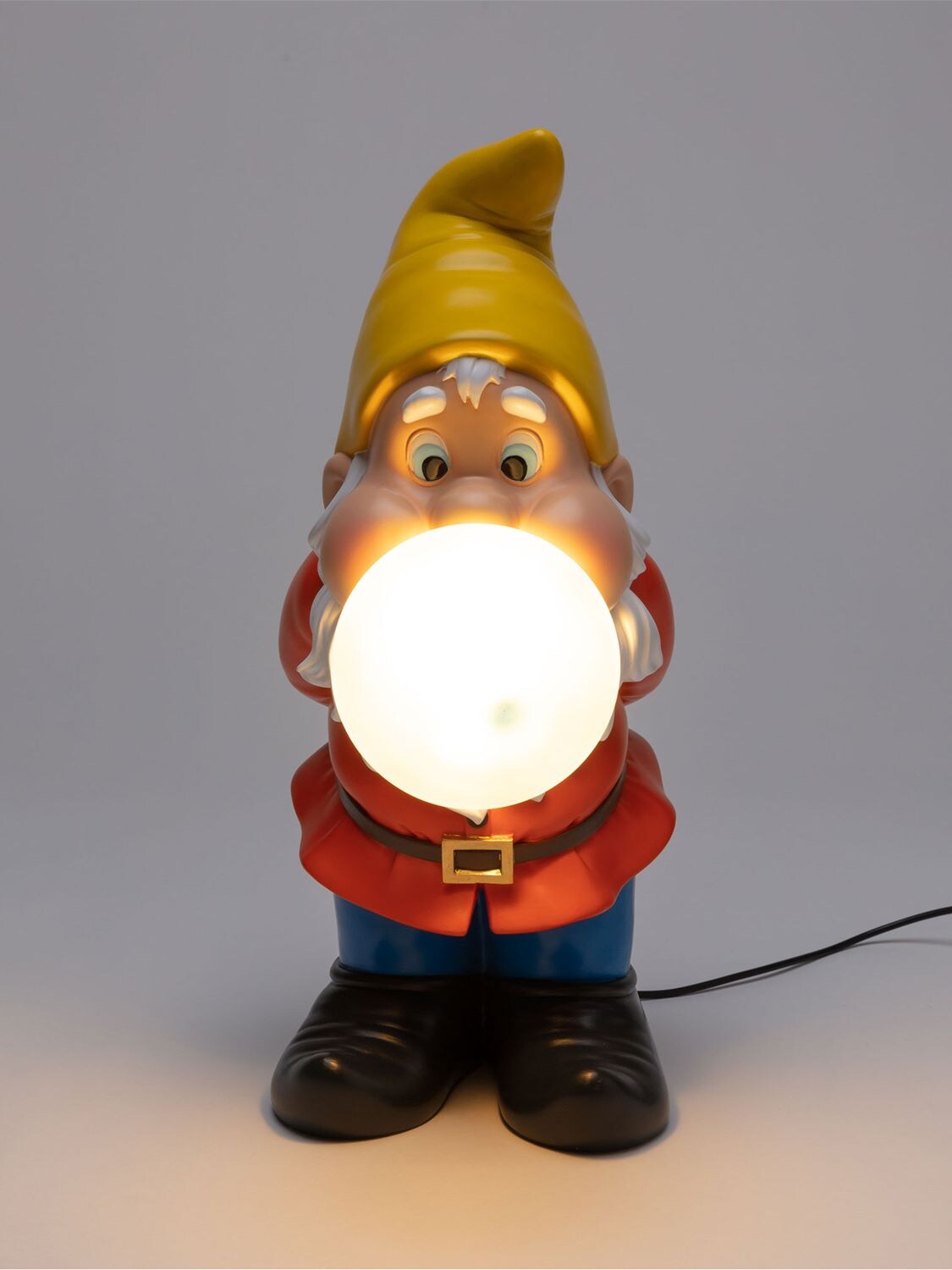 Shop Seletti Gummy Snooping Table Lamp In Multicolor