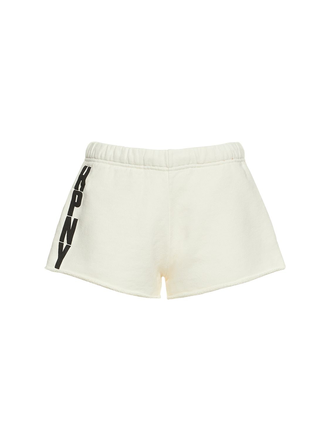 HERON PRESTON HPNY REGULAR COTTON JERSEY SWEAT SHORTS