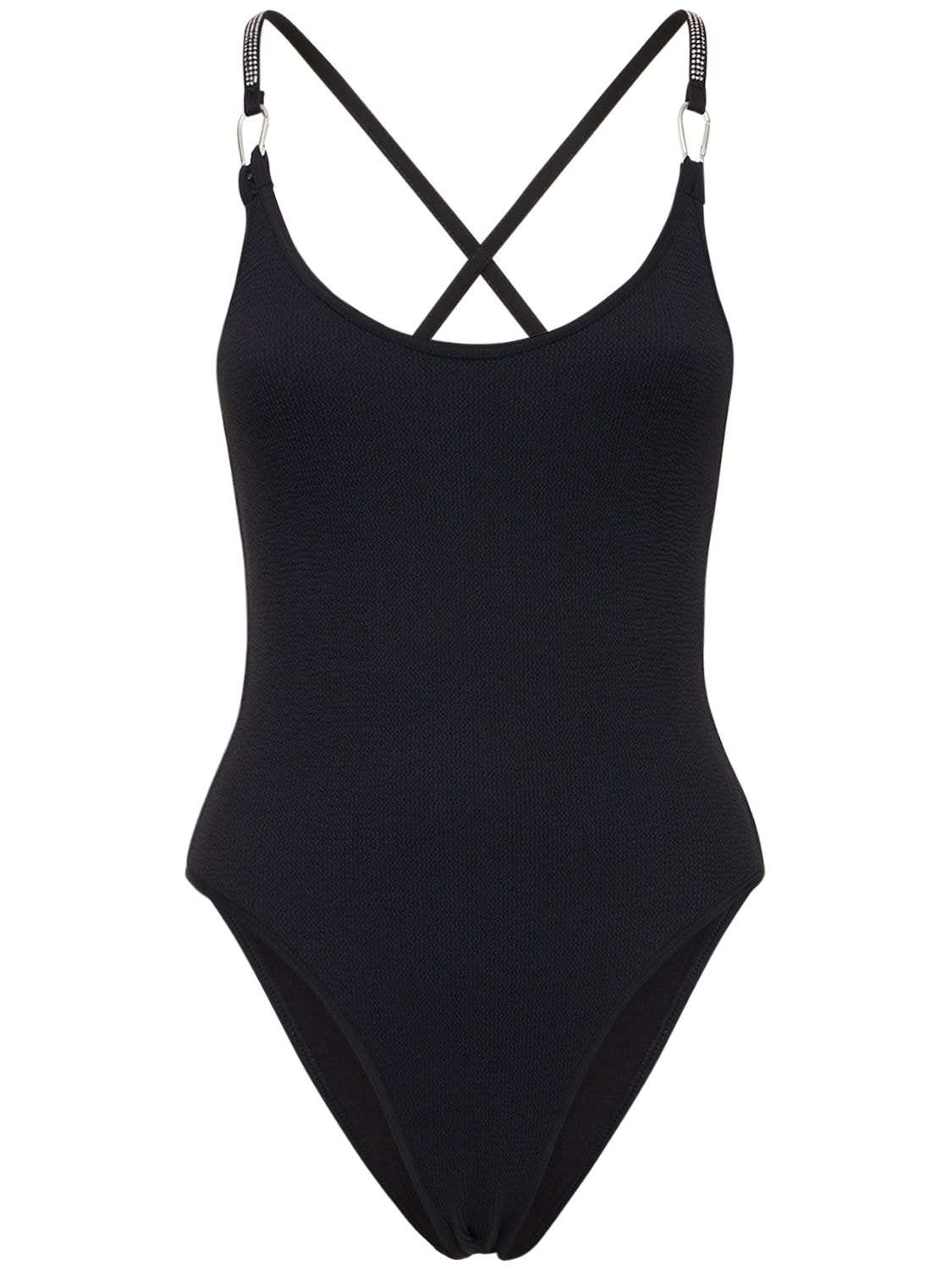 Glitter Carabiner One Piece Swimsuit – WOMEN > CLOTHING > TOPS