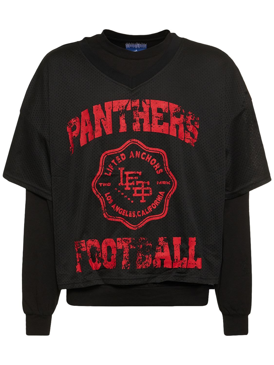 Lifted Anchors Panther 2-piece Jersey & Sweatshirt In Animal Print