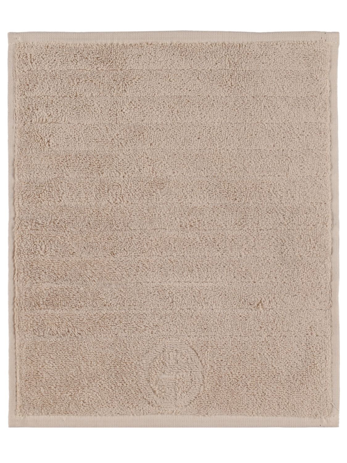 Shop Armani/casa Dorotea Cotton Set 4 Towels In Dove Grey