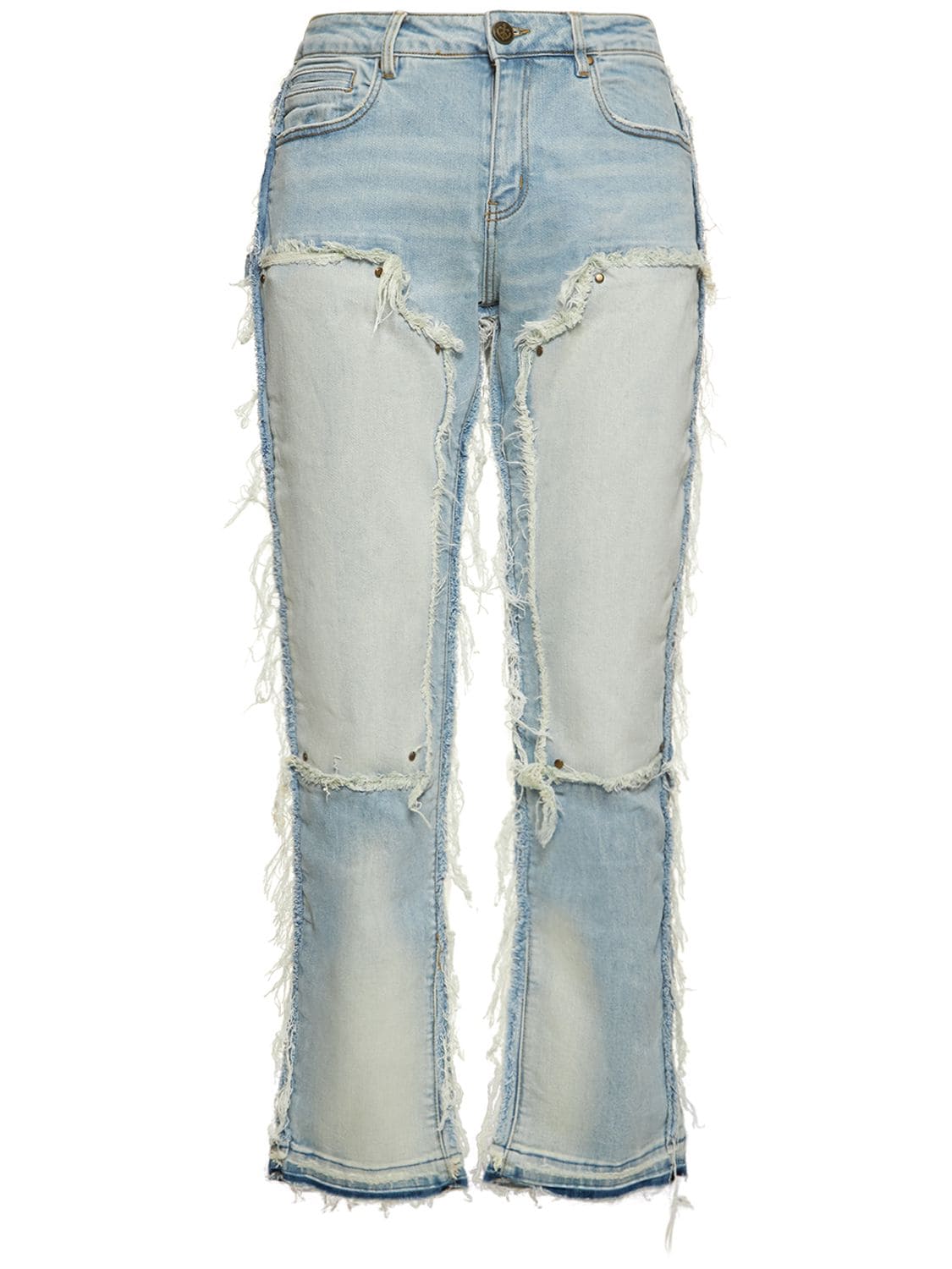 Lifted Anchors Contemporary Distressed Carpenter Jeans In Blue