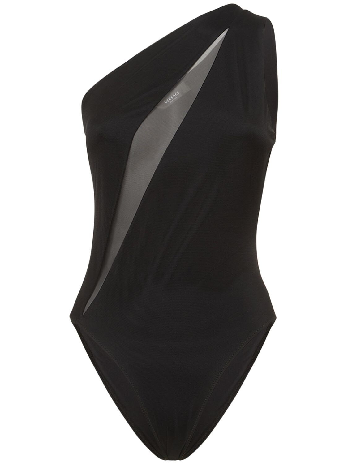 Stretch Tech One Shoulder Swimsuit