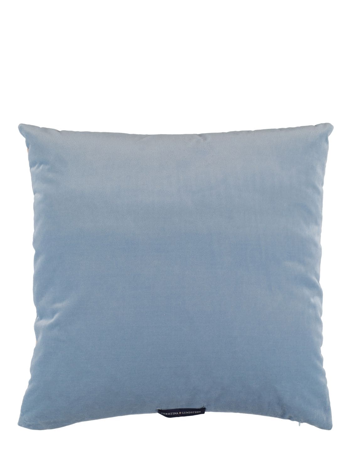 Shop Christina Lundsteen Sadie Cushion In Blue
