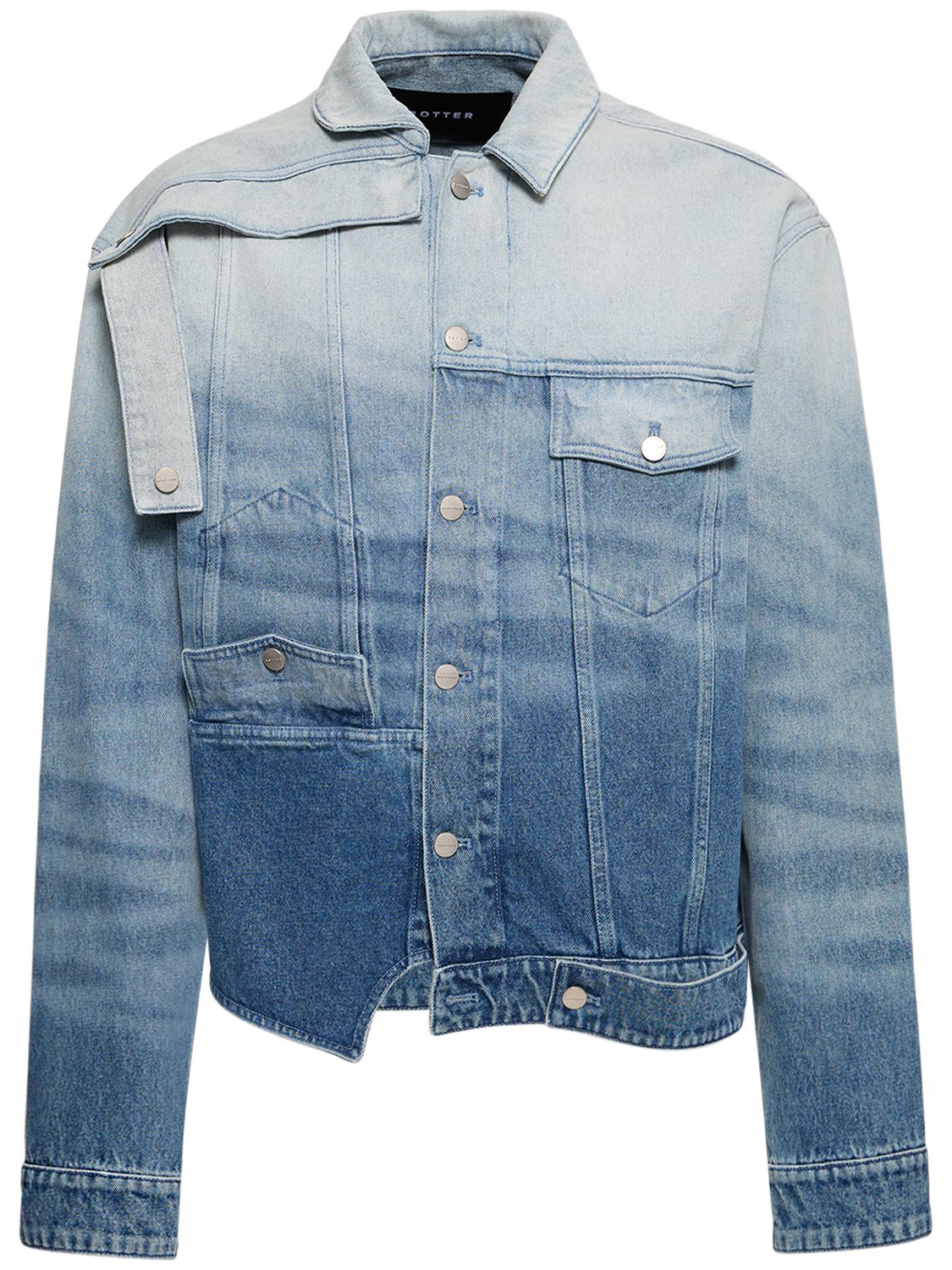 Upside Down Organic Cotton Denim Jacket – MEN > CLOTHING > JACKETS