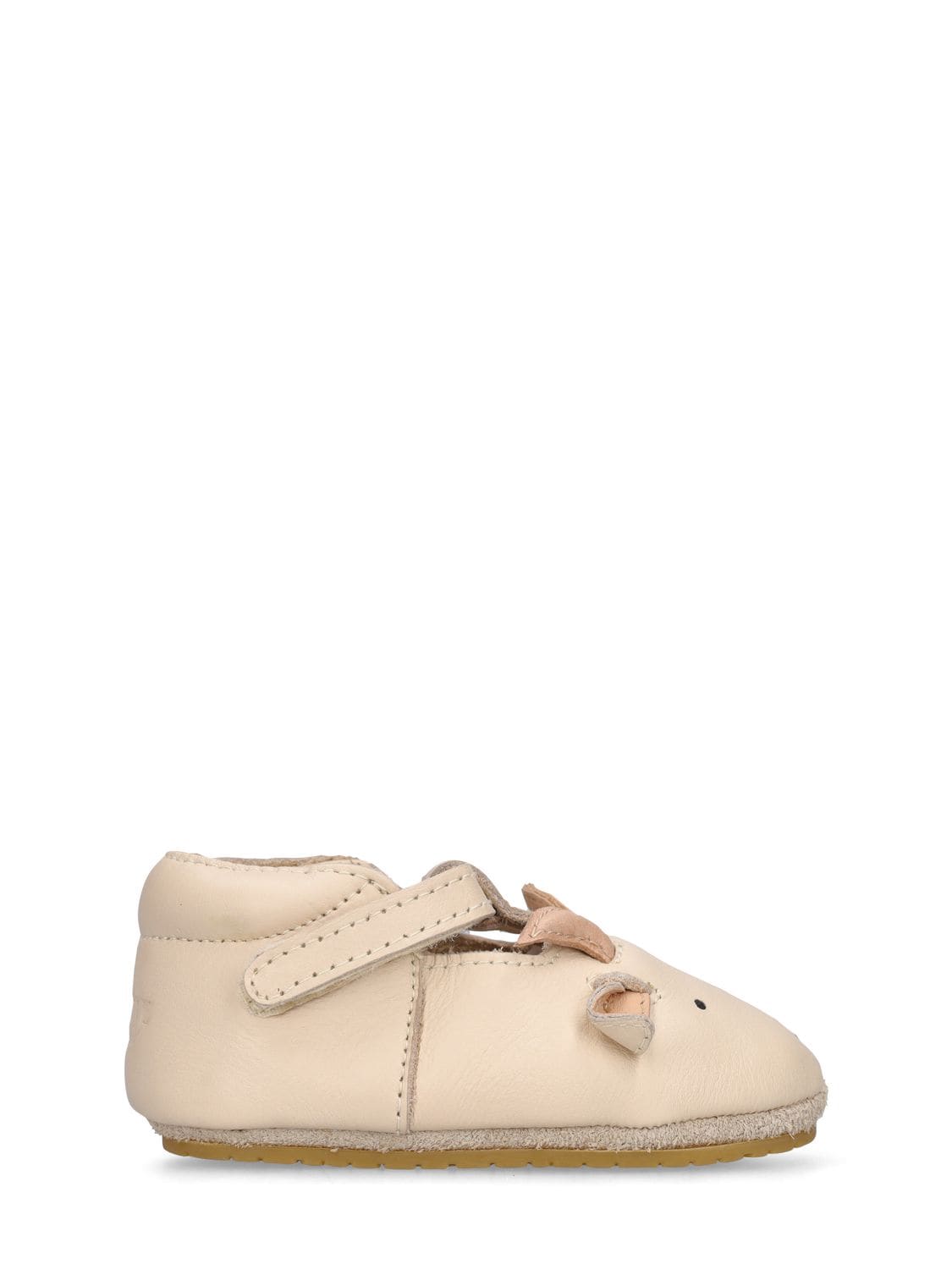 Donsje Babies' Sheep Leather Pre-walker Shoes In Beige