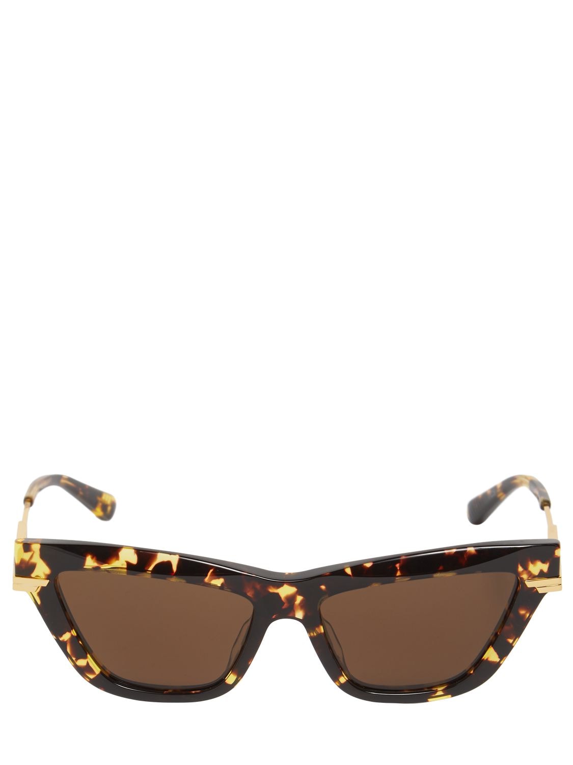 Bottega Veneta Bv1241s Acetate Sunglasses In Brown