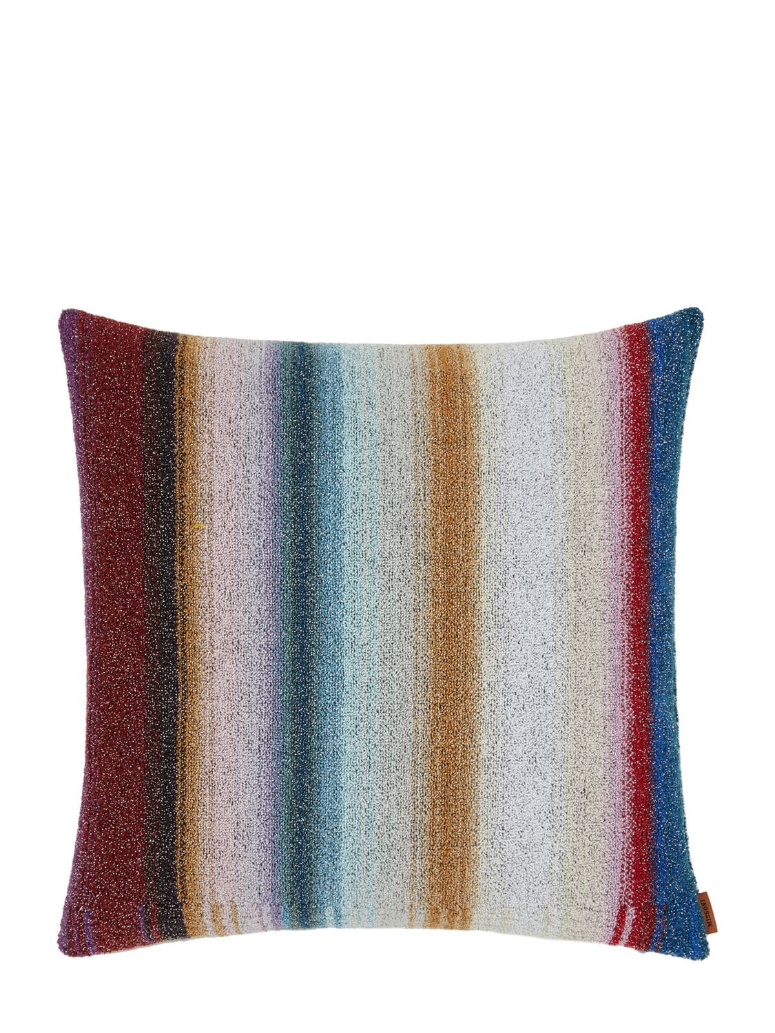 Missoni Home Collection Clancy Cushion In Blu Multicolor