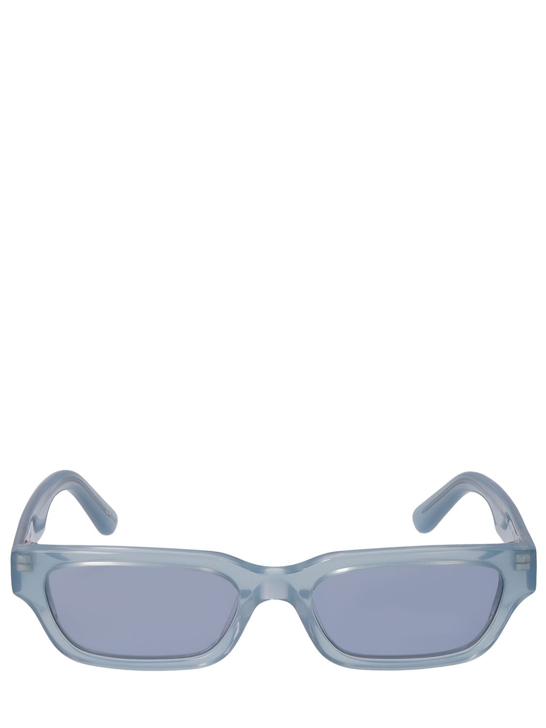 Chimi Sting Blue Squared Acetate Sunglasses In Light Blue