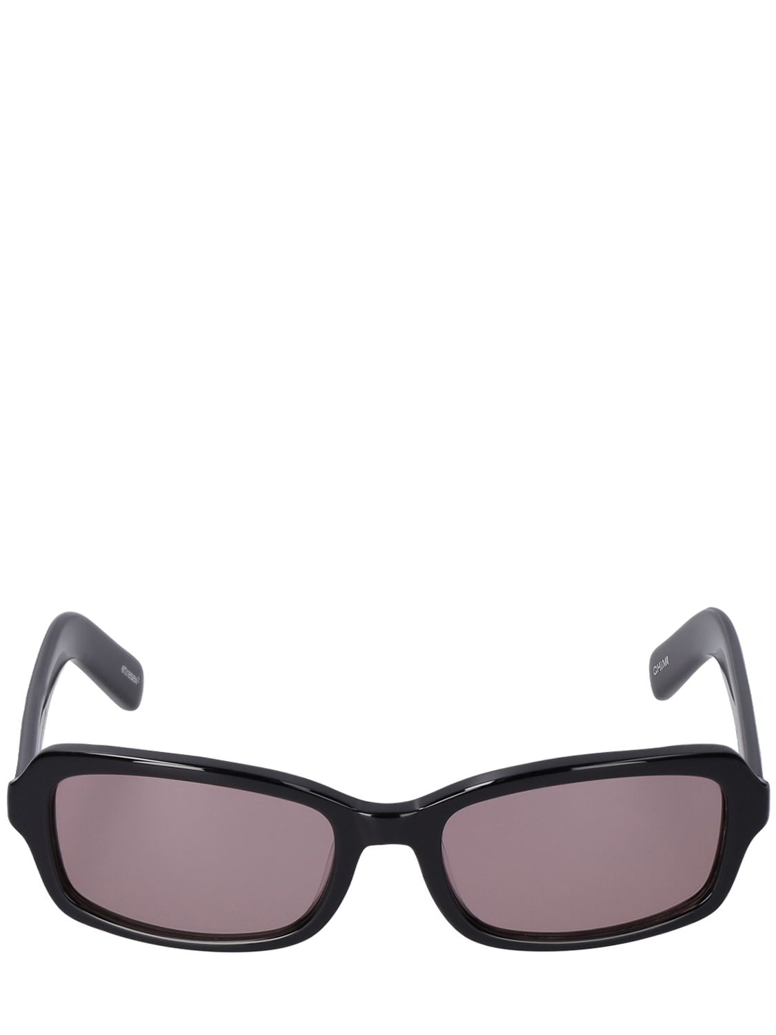 Chimi Sex Squared Mask Acetate Sunglasses In Black,purple