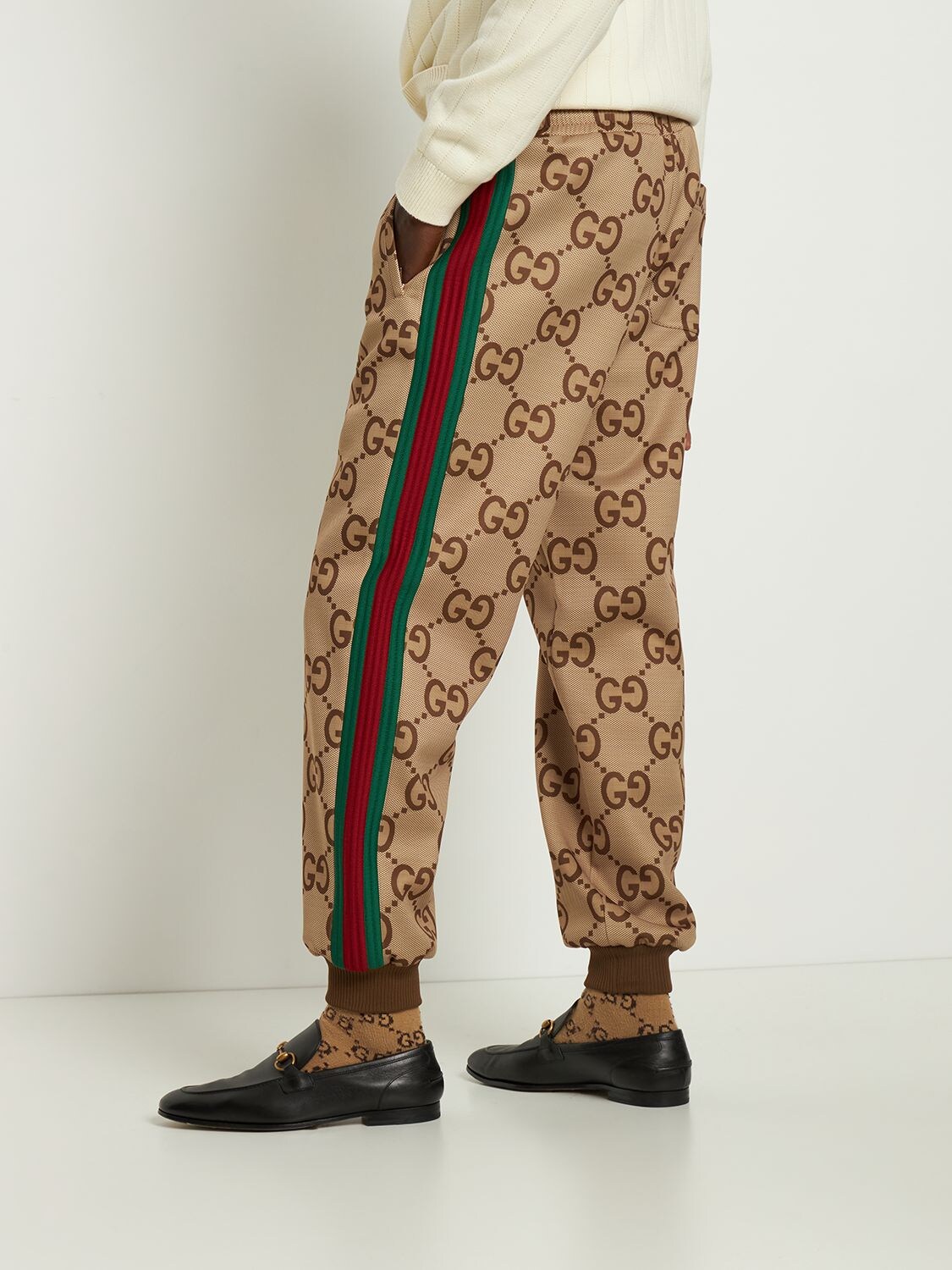 Gucci Web-detail Cargo Trousers - Farfetch