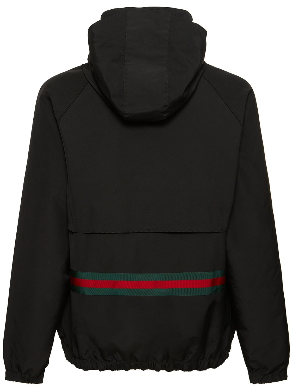 Shop Gucci Cosmogonie Tech Bomber Jacket In Black,multi