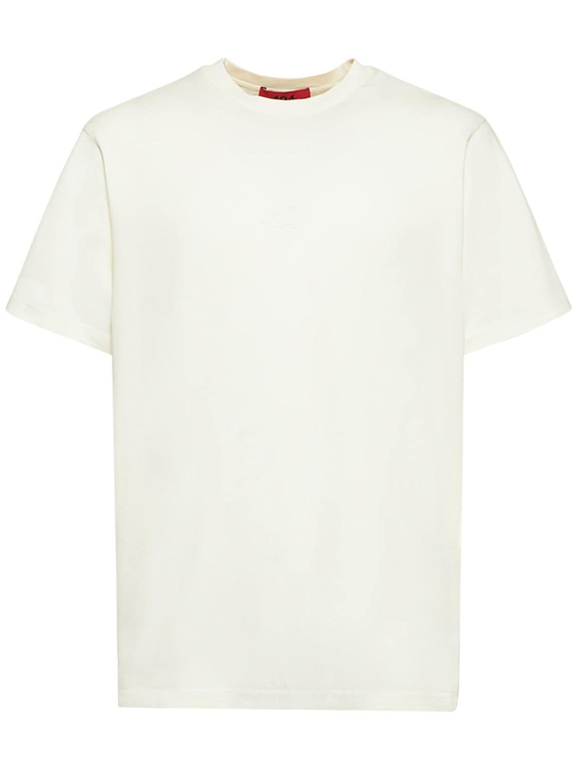 424 Logo Printed Cotton Jersey T-shirt In White