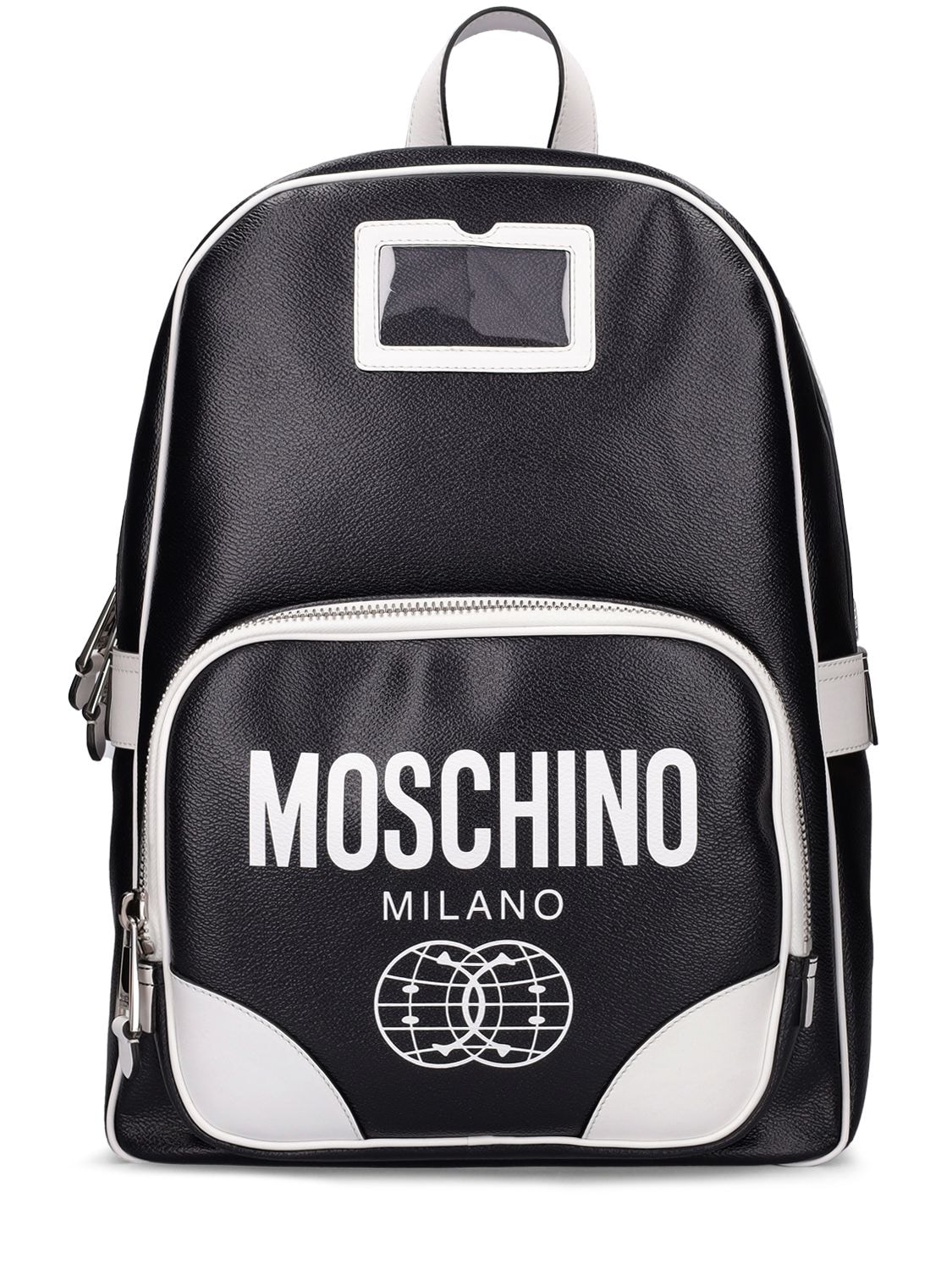 Logo Print Nylon Backpack