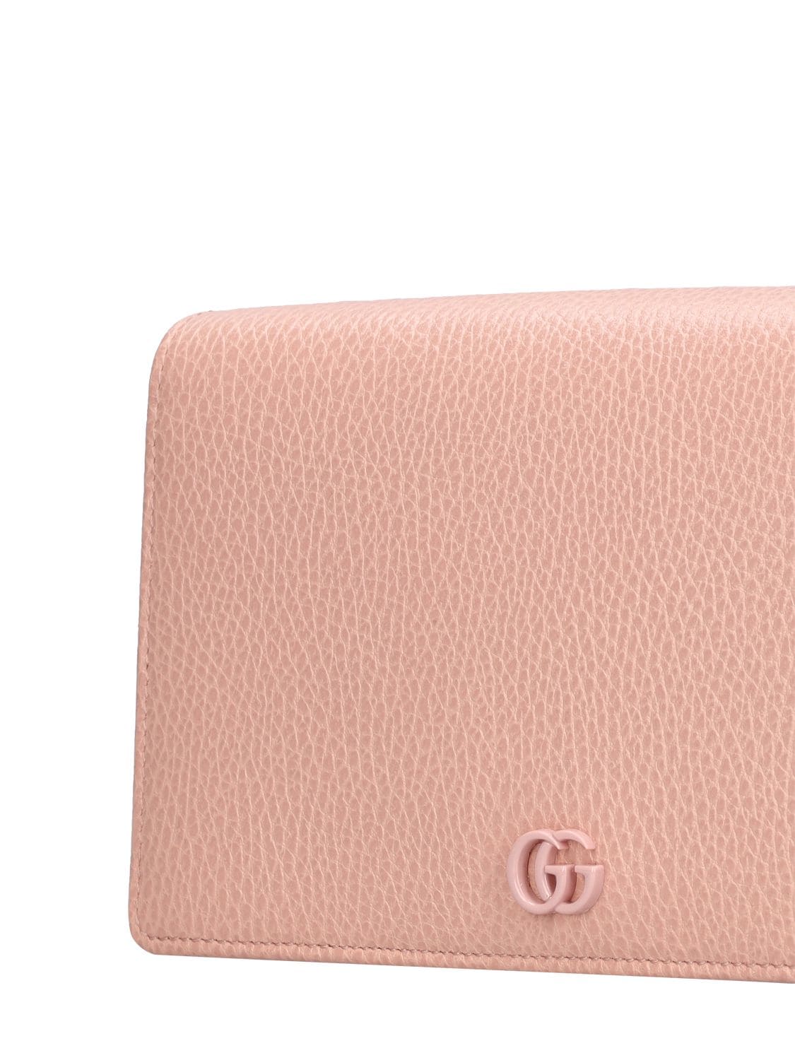 Gucci Cosmogonie Marmont Leather Makeup Bag in Pink