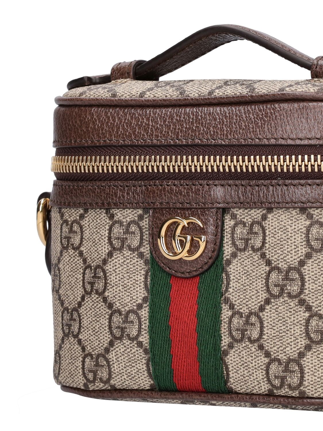 Gucci Ophidia GG Monogram Beige Cosmetics Case