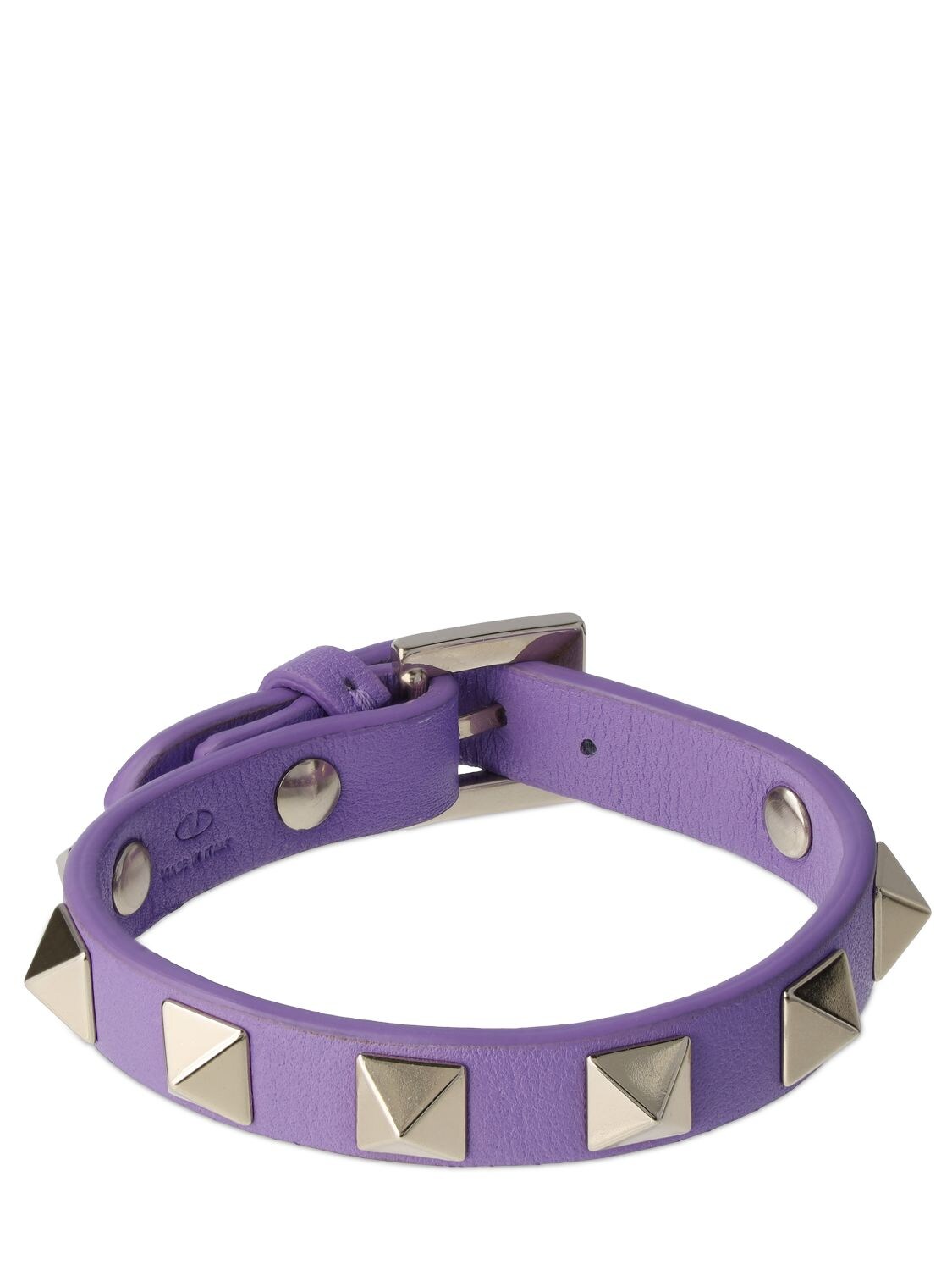VALENTINO GARAVANI Rockstud Leather Belt Bracelet
