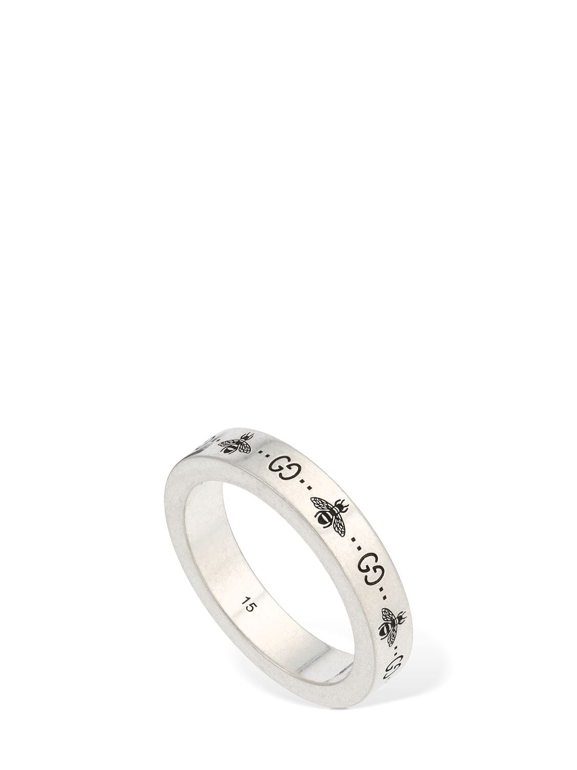 Gucci Signature Silver Ring – WOMEN > JEWELRY & WATCHES > RINGS