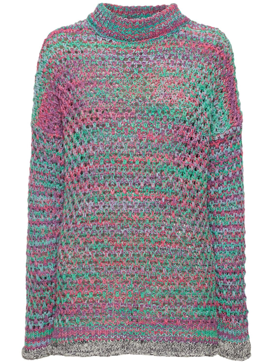 Attico Multicolor Sweater In Multicolor