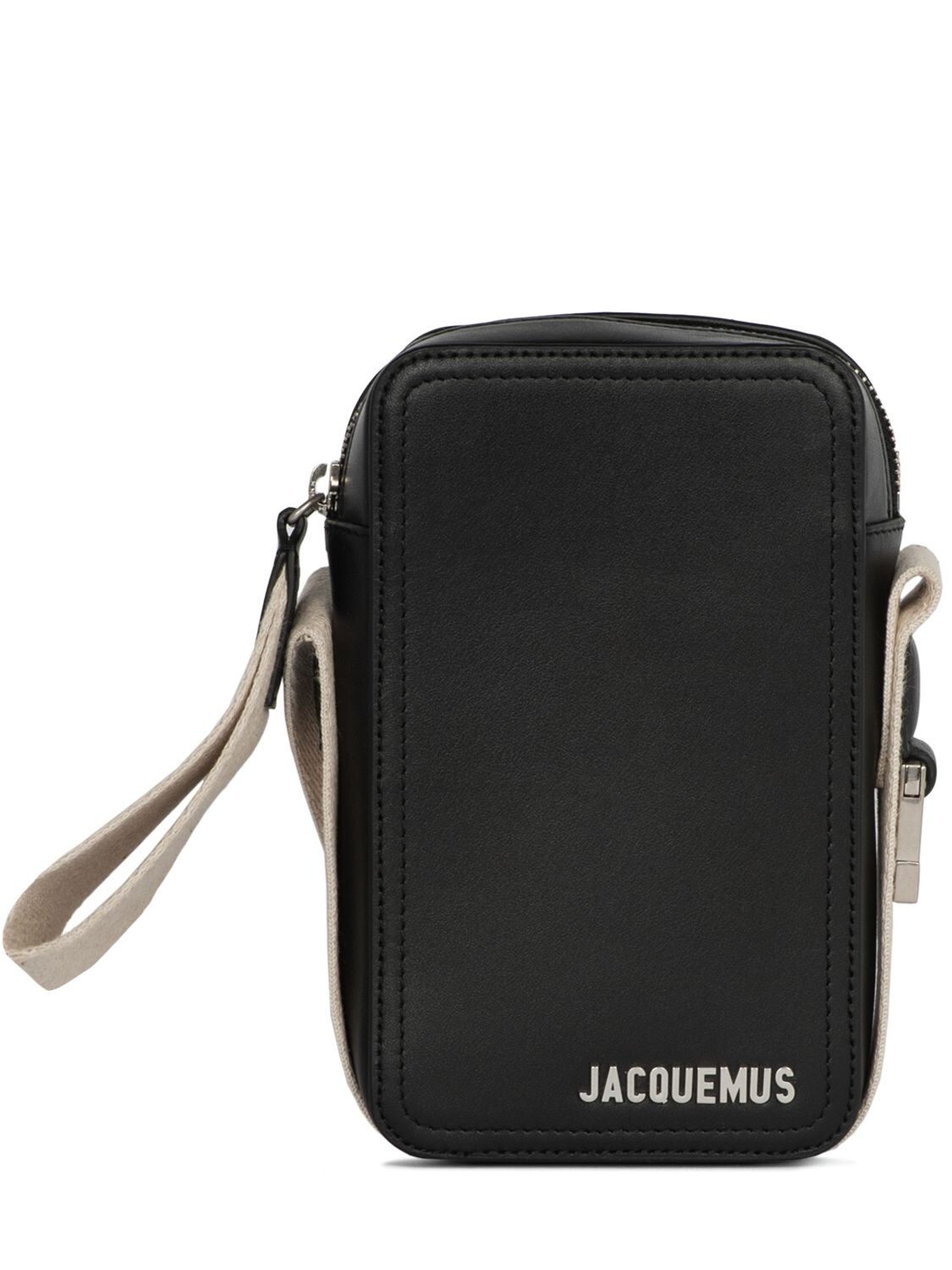 Jacquemus Le Cuerda Vertical Crossbody Bag In Black