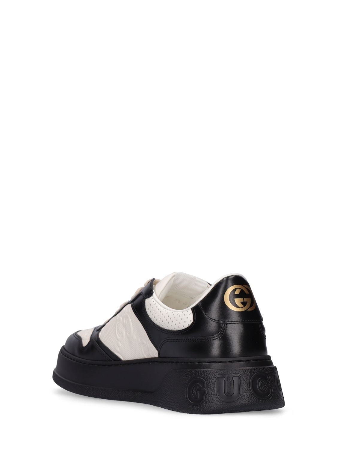 Prada Gucci New Avenue Lt Wht Blk Snkr In White