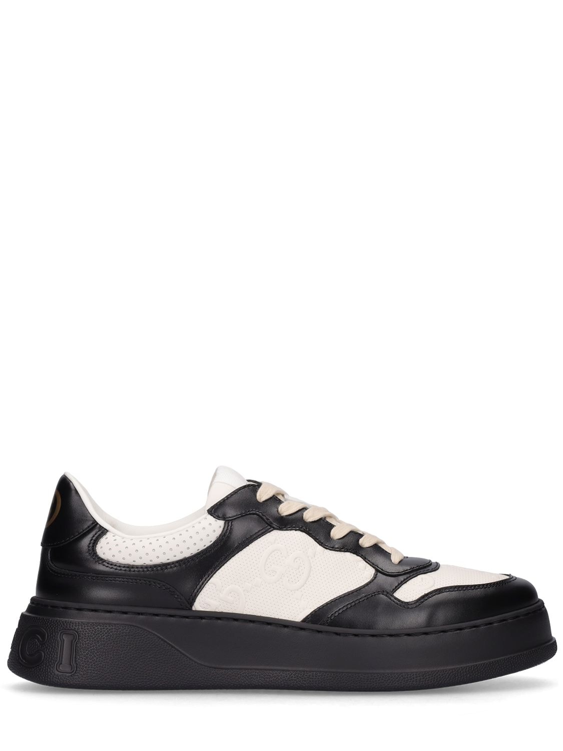 Chunky B Leather Sneakers – MEN > SHOES > SNEAKERS