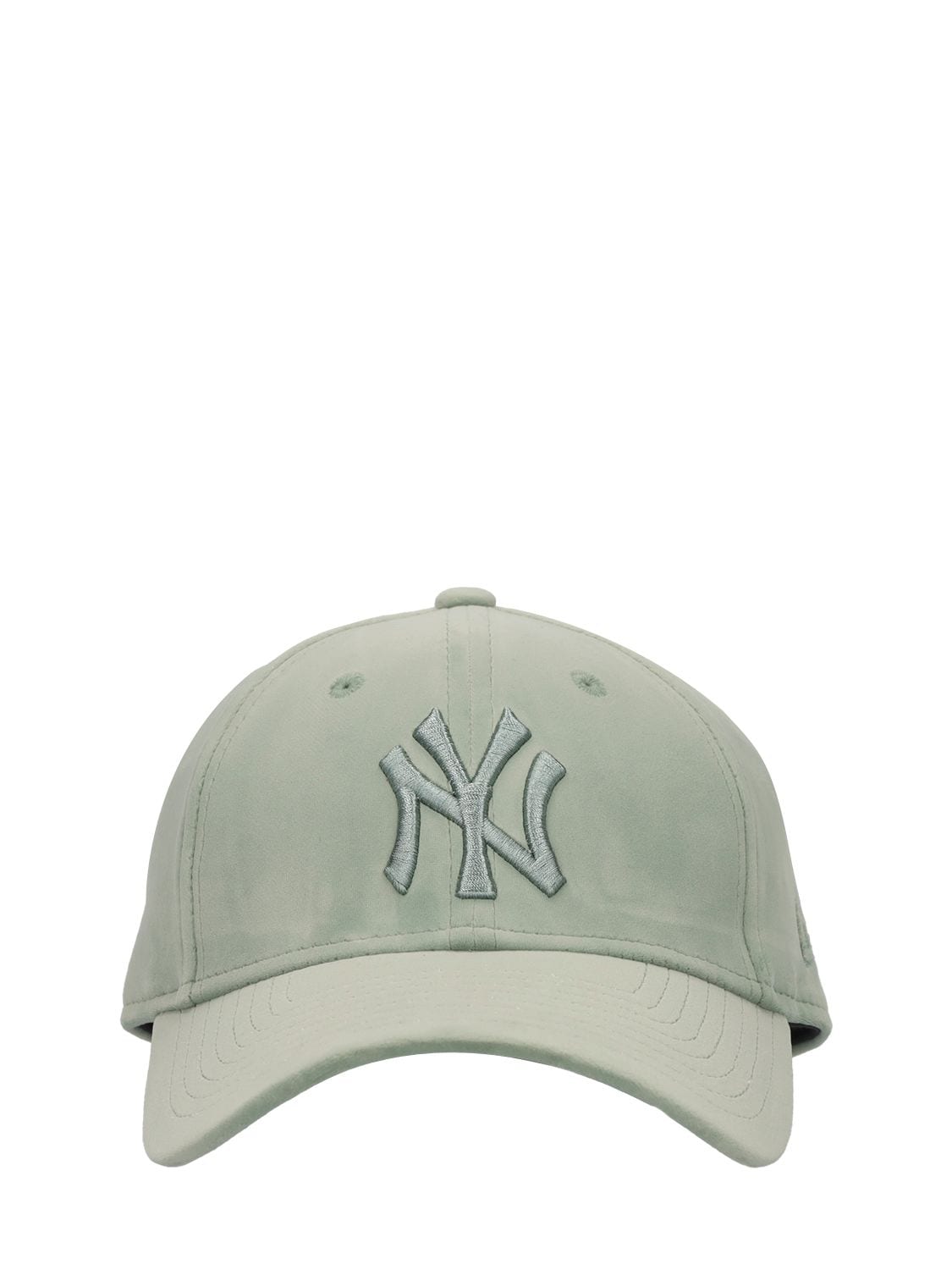 New Era 9forty Ny Yankees Velour Hat In Green