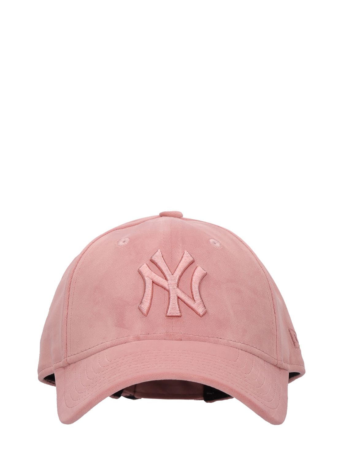 New Era 9forty Ny Yankees Velour Hat In Pink