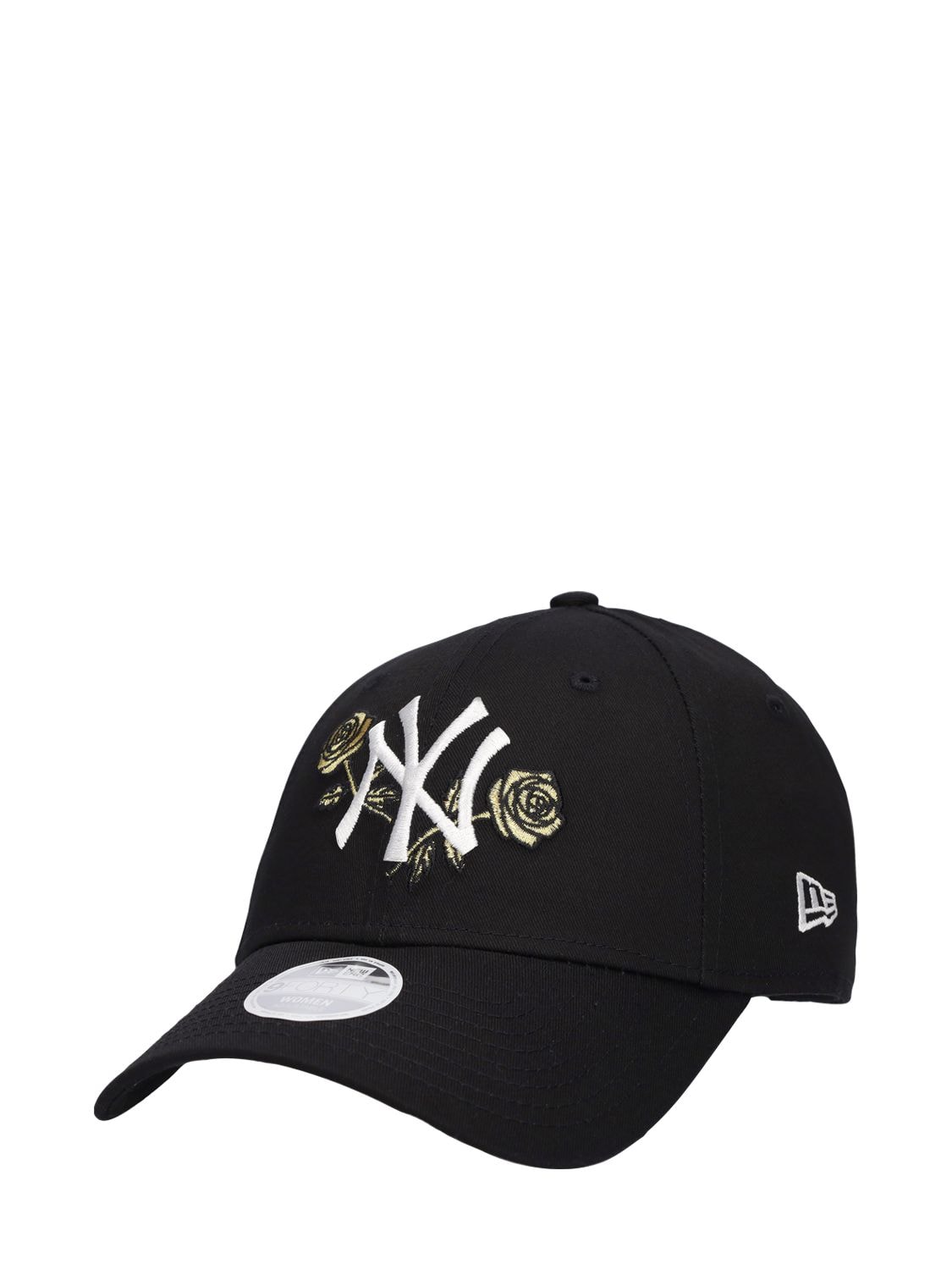 New York Yankees New Era 9FORTY Floral Metallic Womens Cap