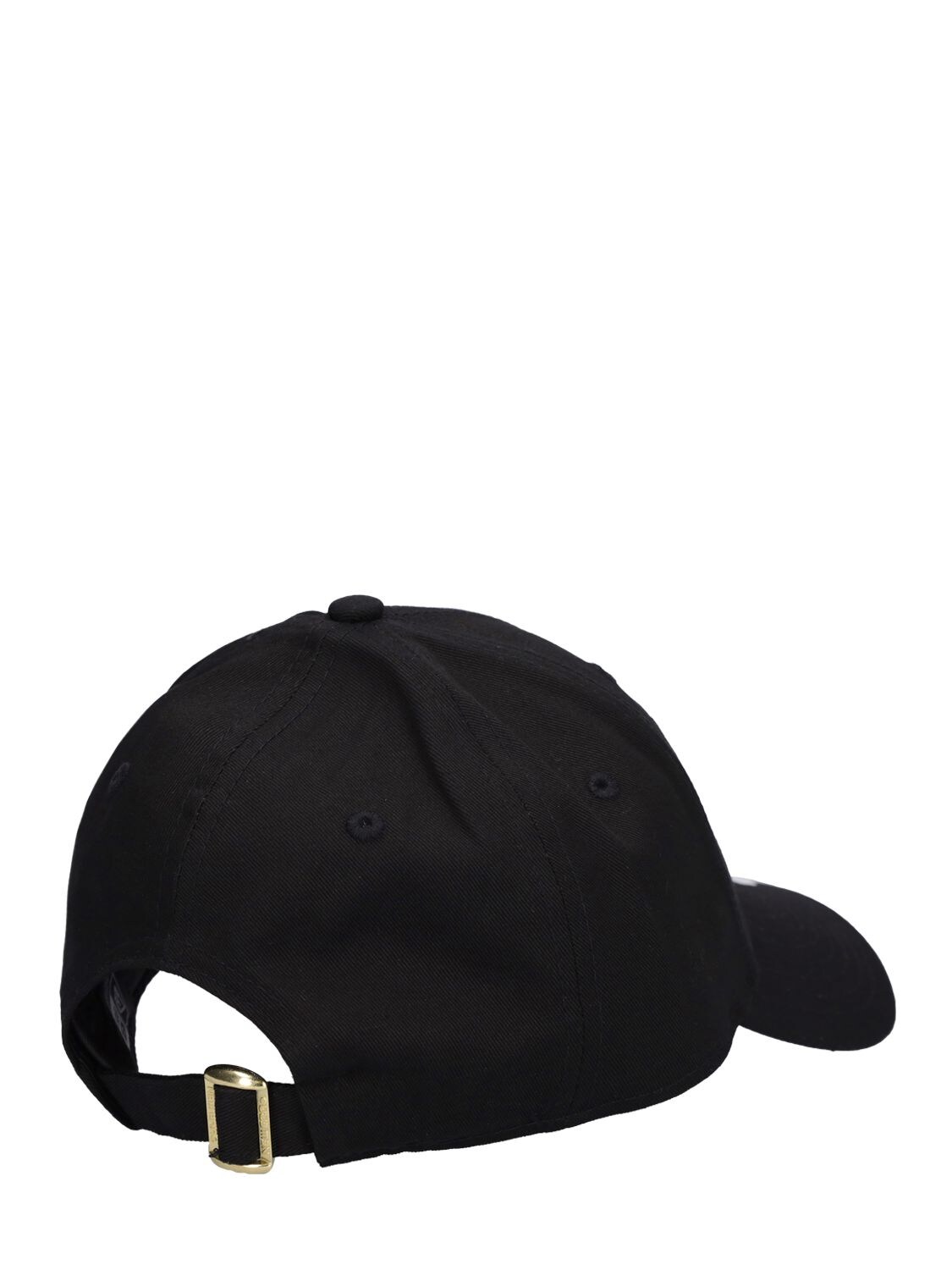 Shop New Era Ny Floral Metallic Embroidery 9forty Cap In Black