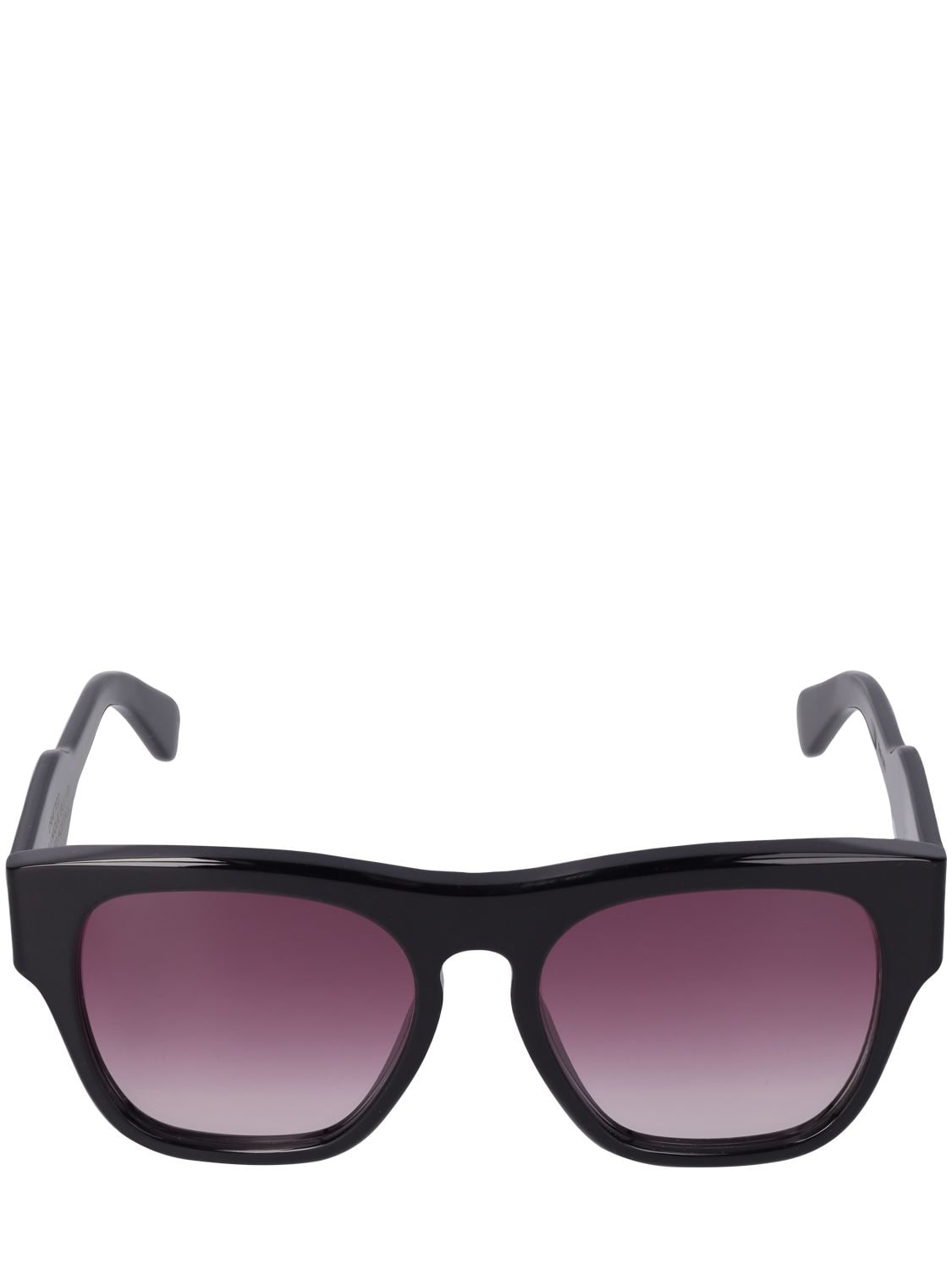 Chloé Reace Squared Bio-acetate Sunglasses In Black,red