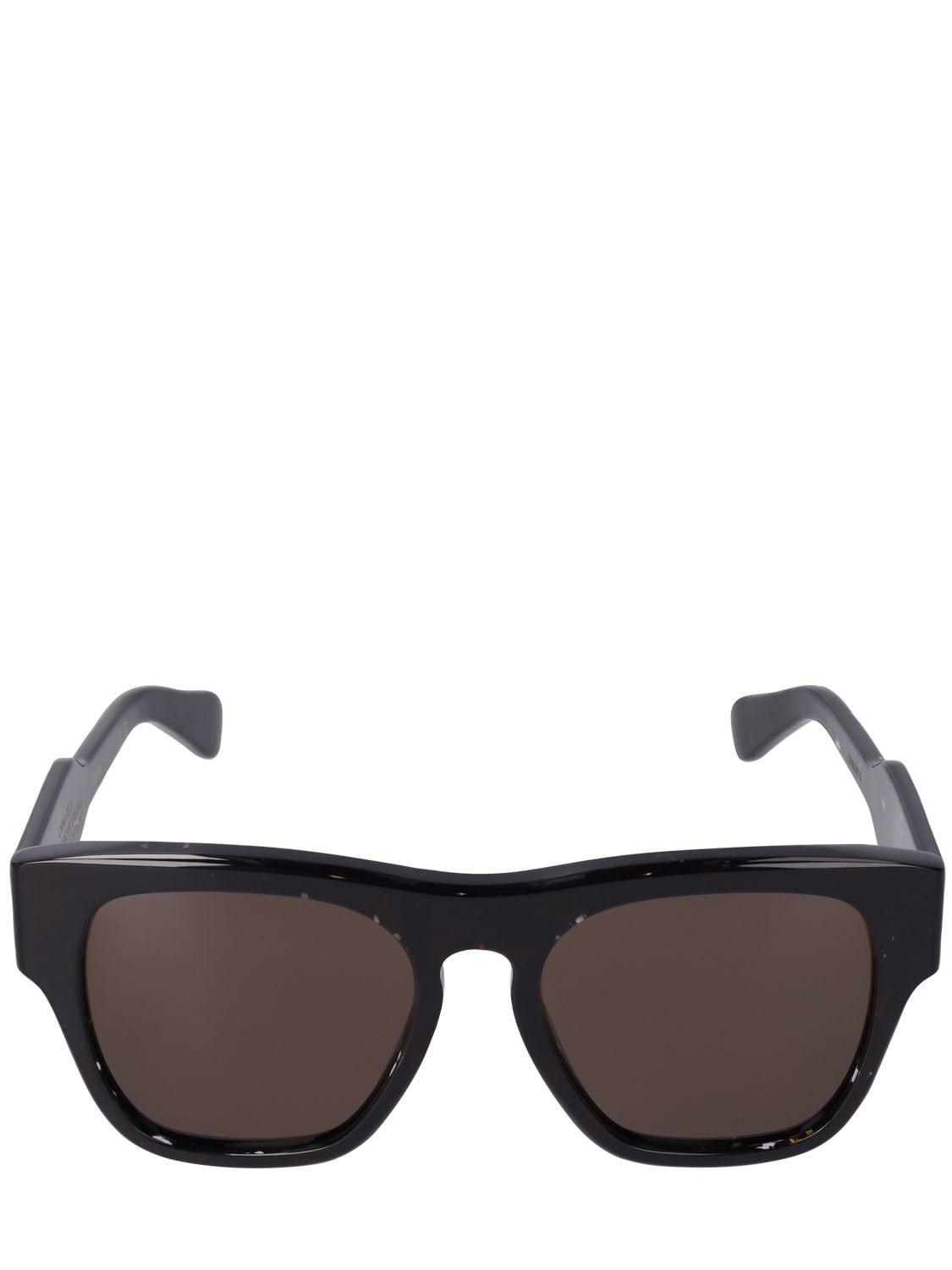 Chloé Reace Squared Bio-acetate Sunglasses In Black,brown