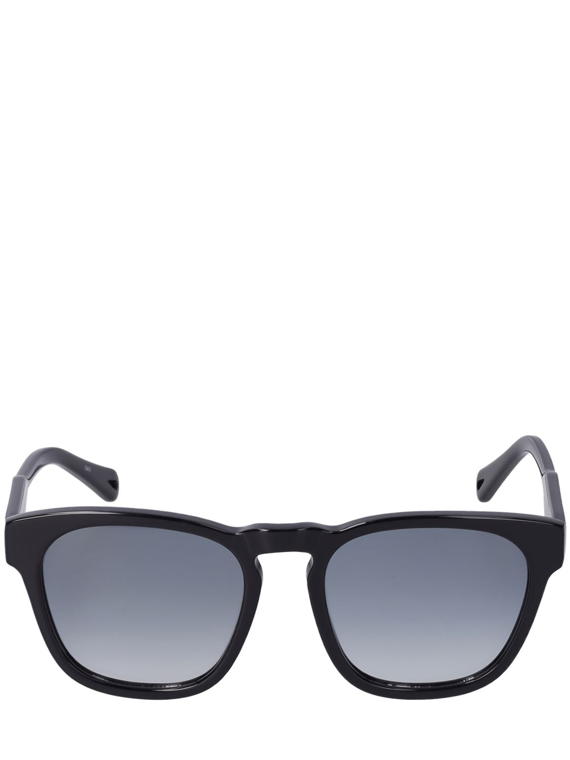 Chloé Xena Squared Bio-acetate Sunglasses In Black,blue