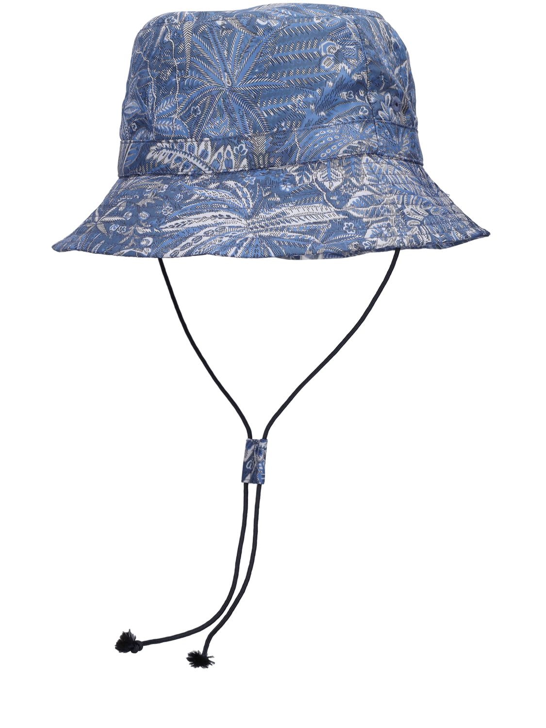 Shop Apc A.p.c. X Liberty Nylon Bucket Hat In Blue